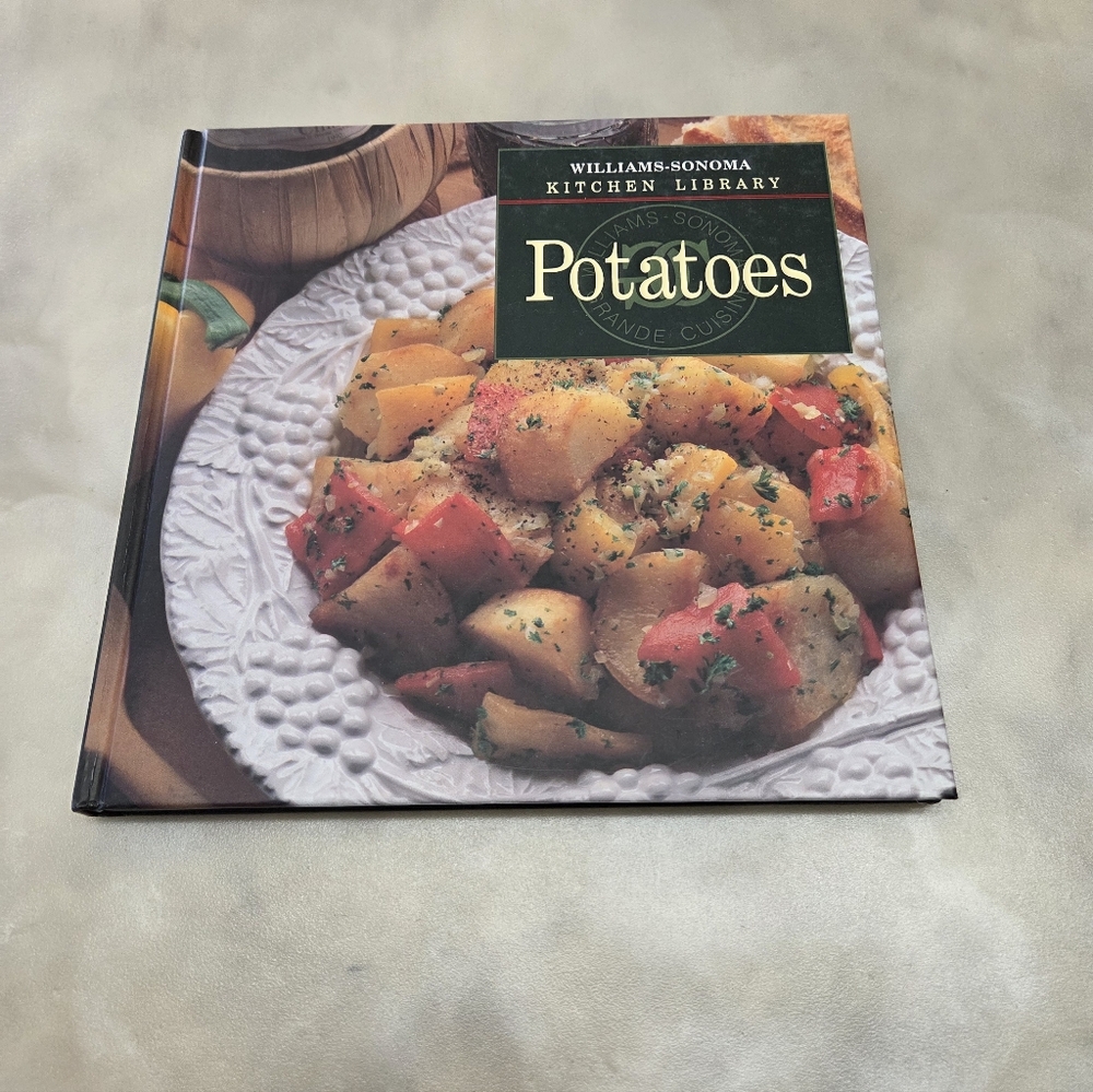 Williams Sonoma Potatoes Cookbook with Red and Brown Cover- New